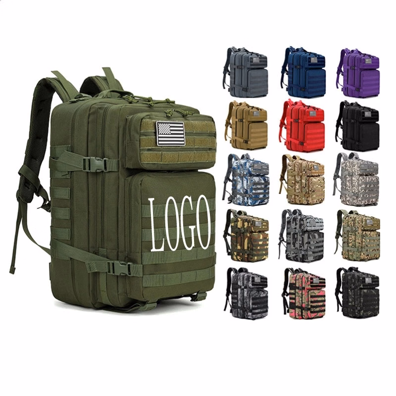 45L Camping Camouflage Backpack Large Capacity
