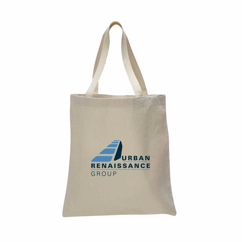 12 oz. Canvas Promotional Natural Tote Bag_R682ENBT