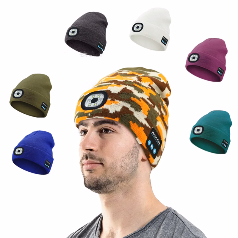 LED Knitted Hat