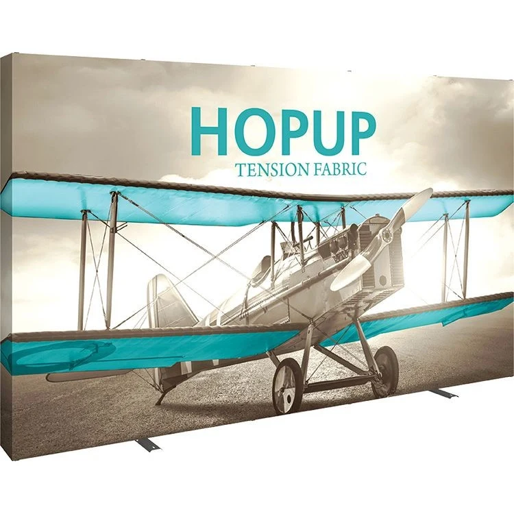 Hopup 13ft Full Height Straight Display & Fitted Graphic 1