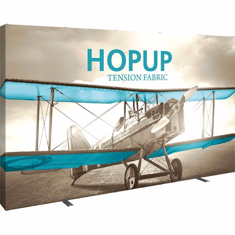 Hopup 13ft Full Height Straight Display & Fitted Graphic