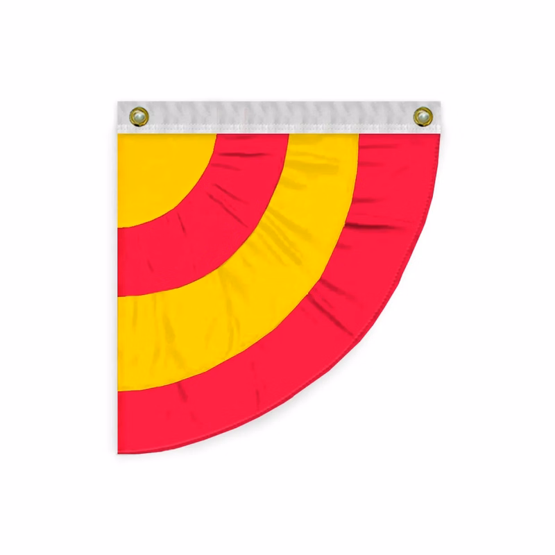 Semi-Stock 4 Stripe Half Fan