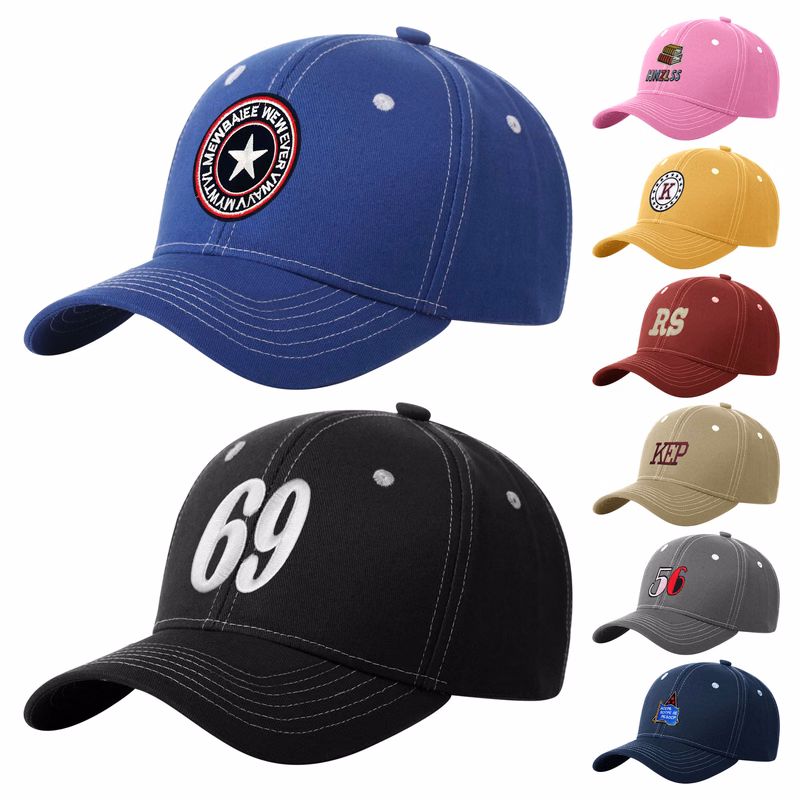 Structured Baseball Cap with Curved Bill