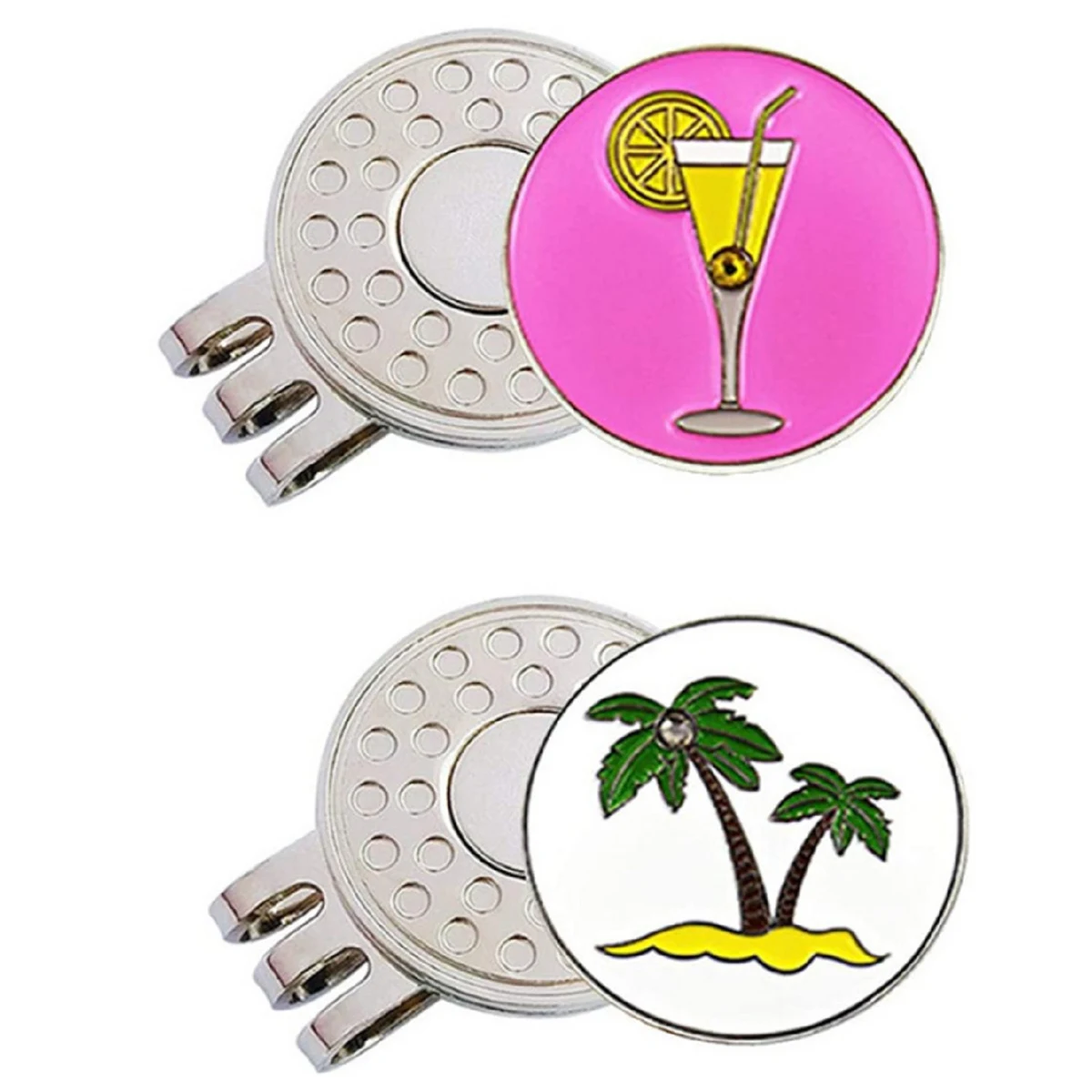 Golf Ball Marker Magnetic Hat Clip 1