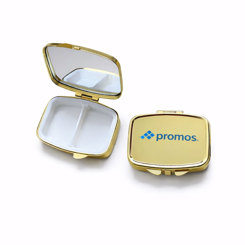 Pill Box with Mirror