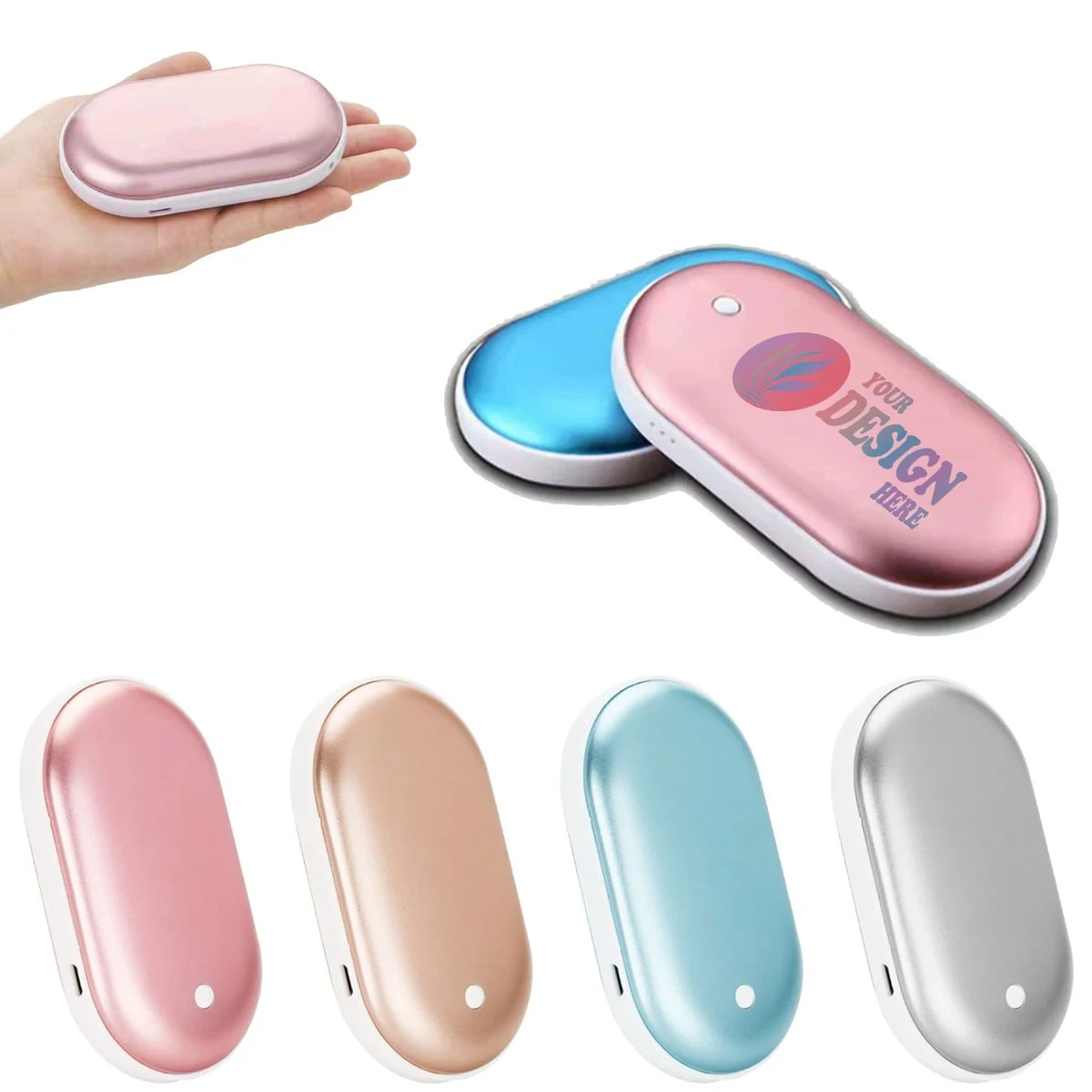 USB Rechargeable Hand Warmer Power Bank 1