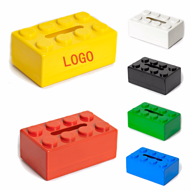 Fun Building Blocks Tissue Box