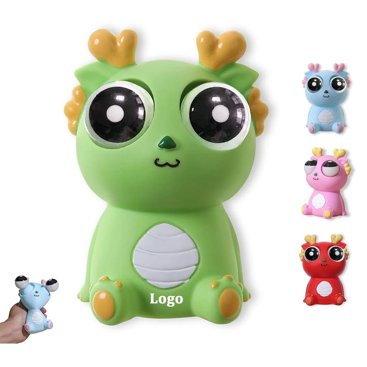 Pop-Out Eye Dragon Squeeze Toy 1