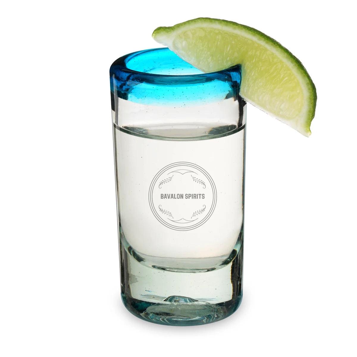 Twine Living® Primavera Recycled Shot Glass, set of 4 1