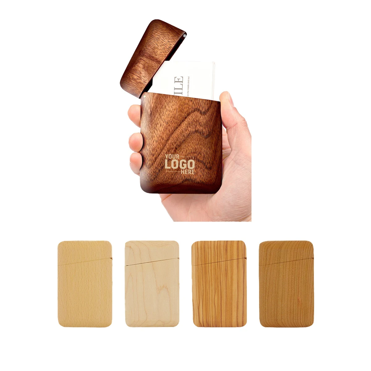 Lighter Business Card Holder 1
