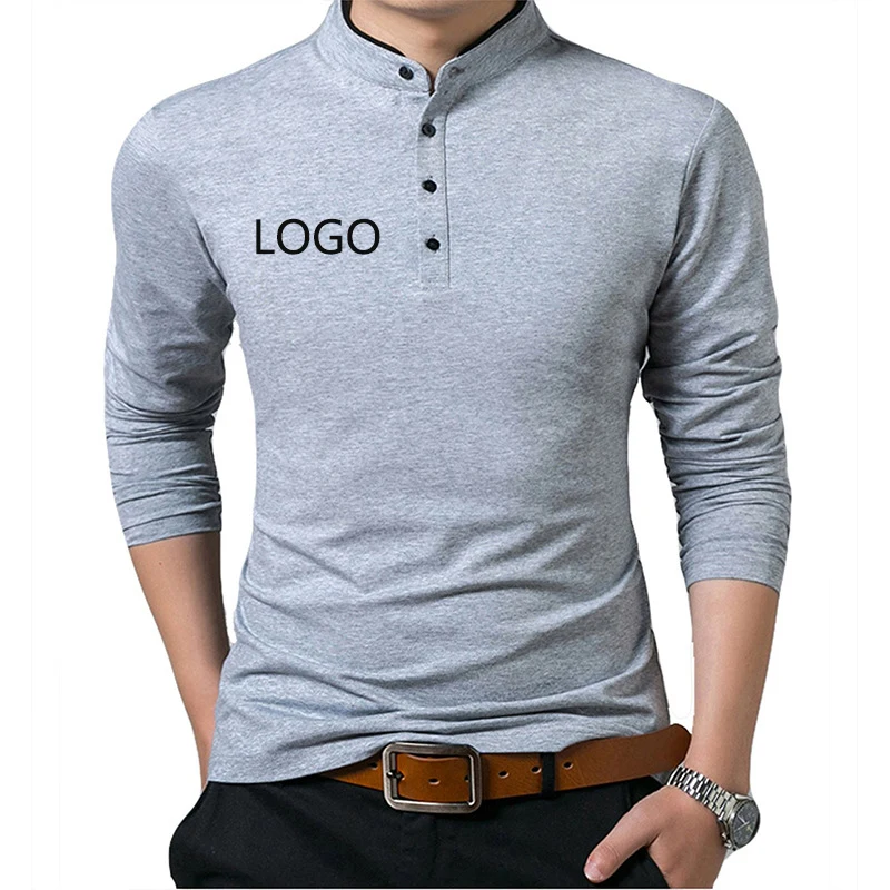 Solid Color Long Sleeve T-shirt 1