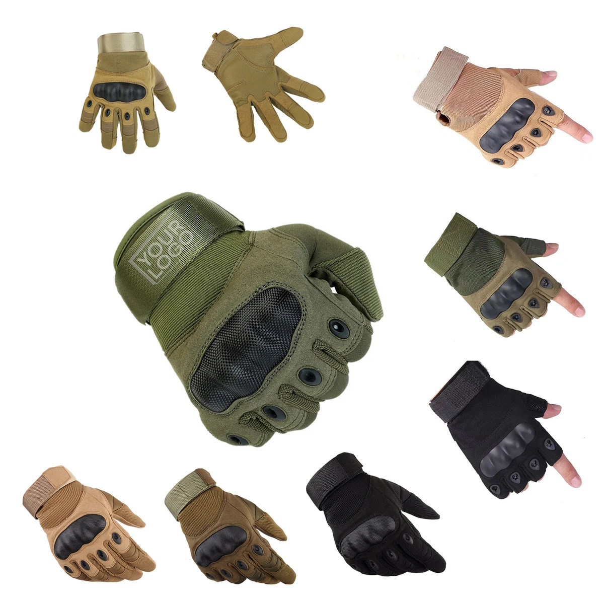 Touch Screen Tactical Work Gloves 1