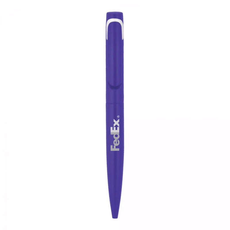 Stainless Steel and ABS Twist Pen - Ocean