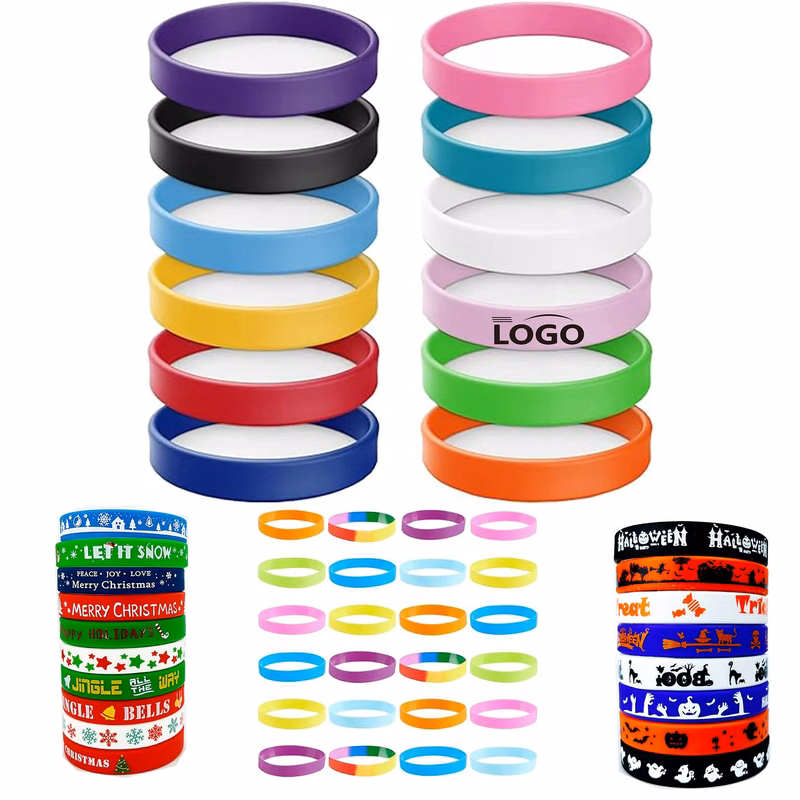 Exquisite Custom Printed Silicone Motivational Wristbands