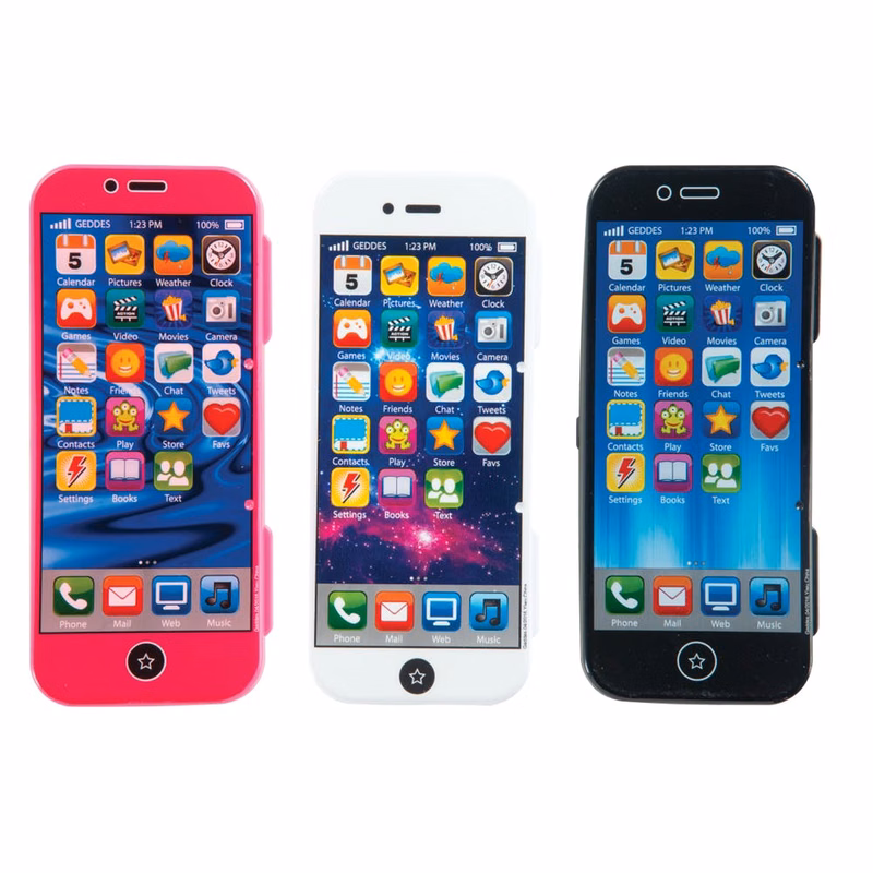 Pencil Cases - Smart Phone Look Hinged Top 3 Colors