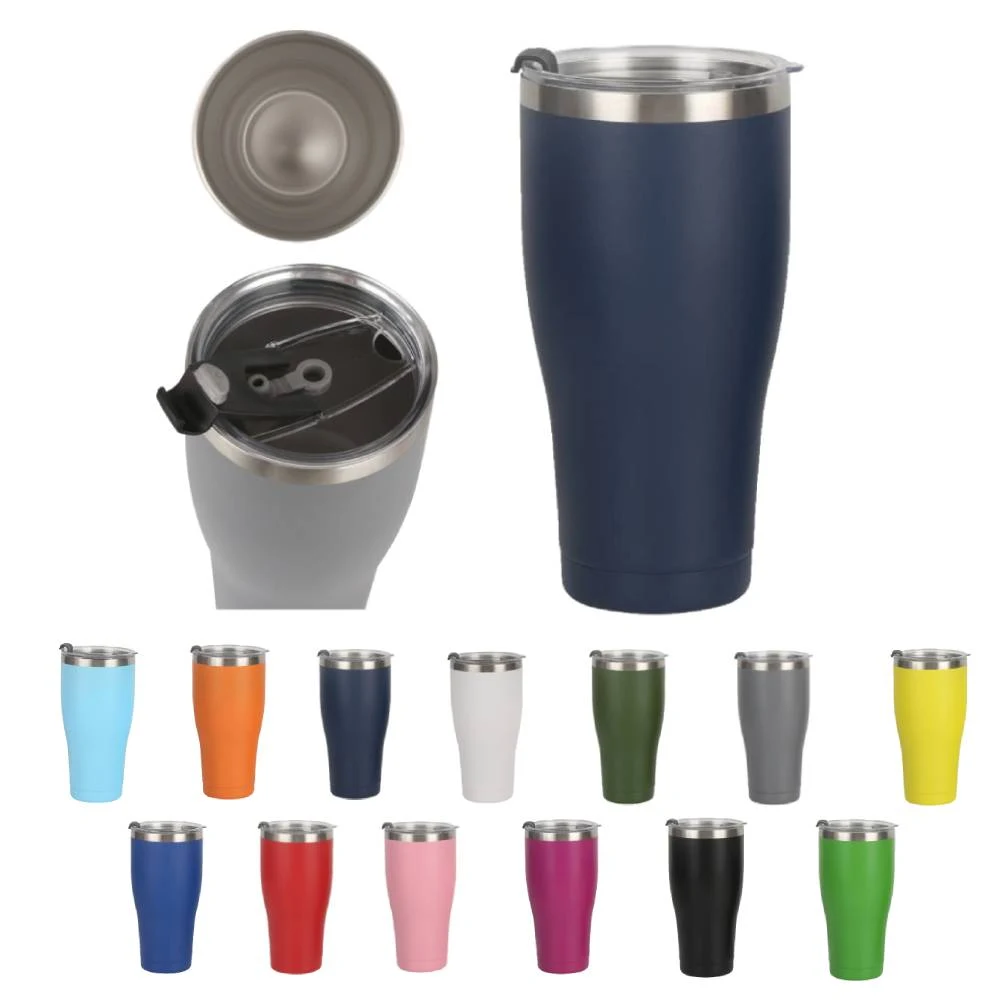 20 oz Stainless Steel Travel Tumbler W/ Lid 1