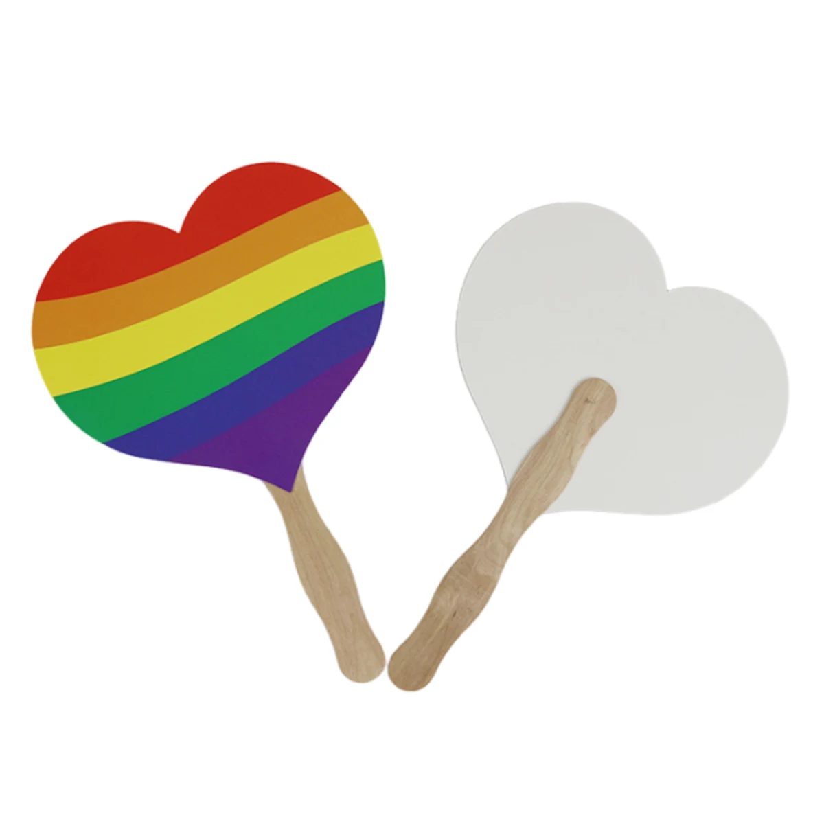Hand Fan with Wooden Stick 1