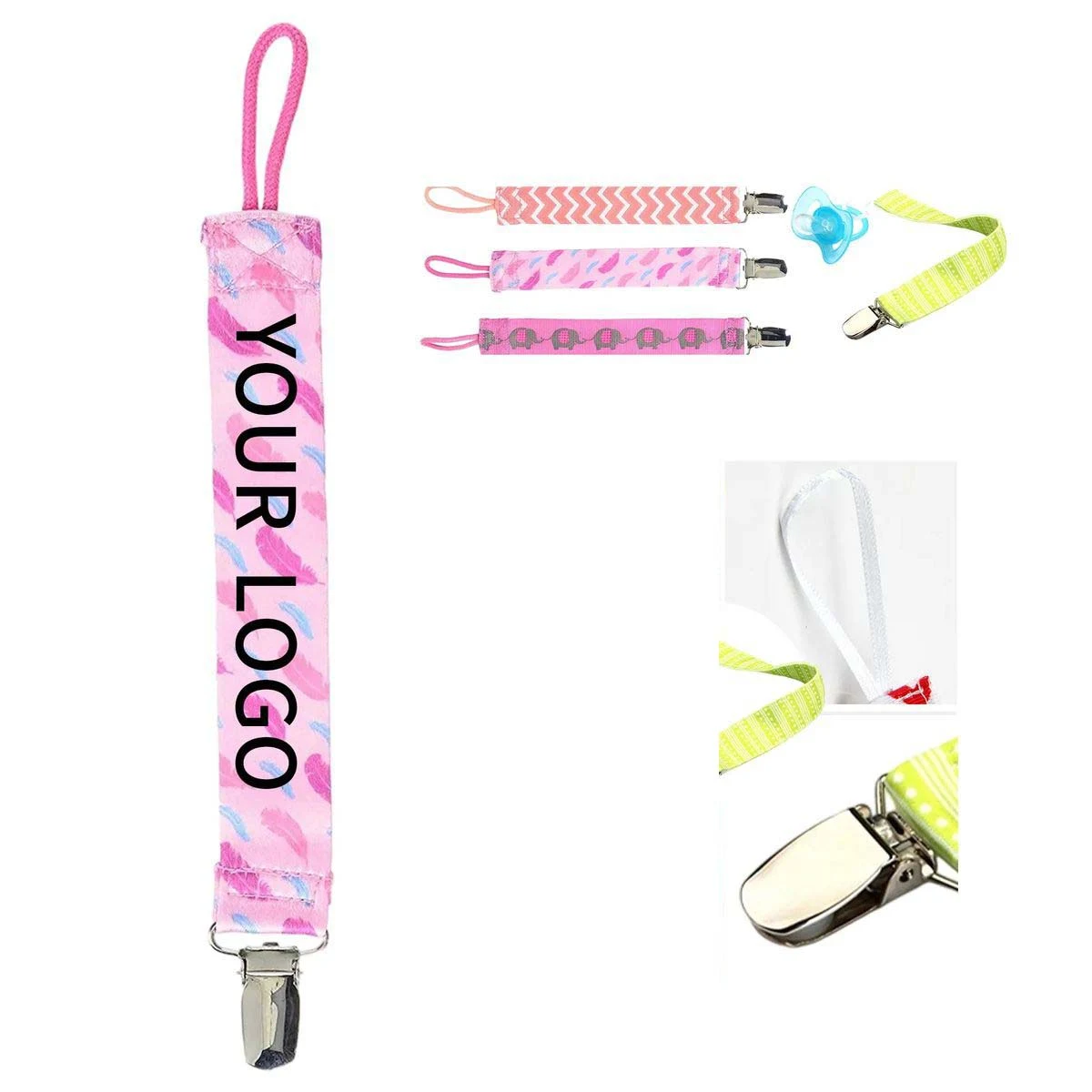 Hand Washable Pacifier Strap for Easy Use 1