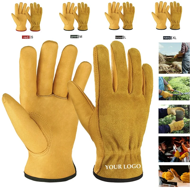 Leather Work Gloves 1