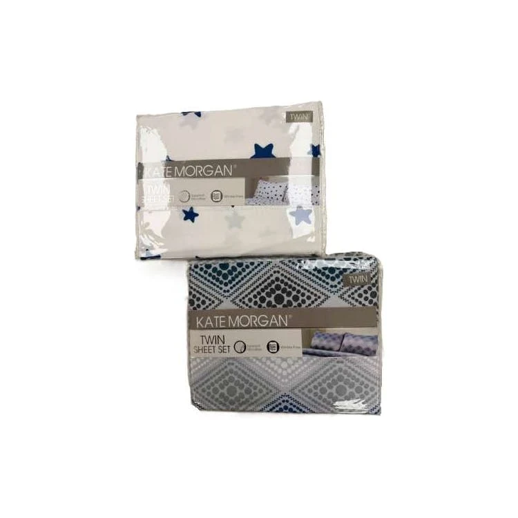 Kate Morgan 3pc Sheet Set- Twin Size 1