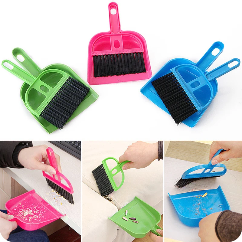 Mini Cleaning Brush And Dustpan Set 1