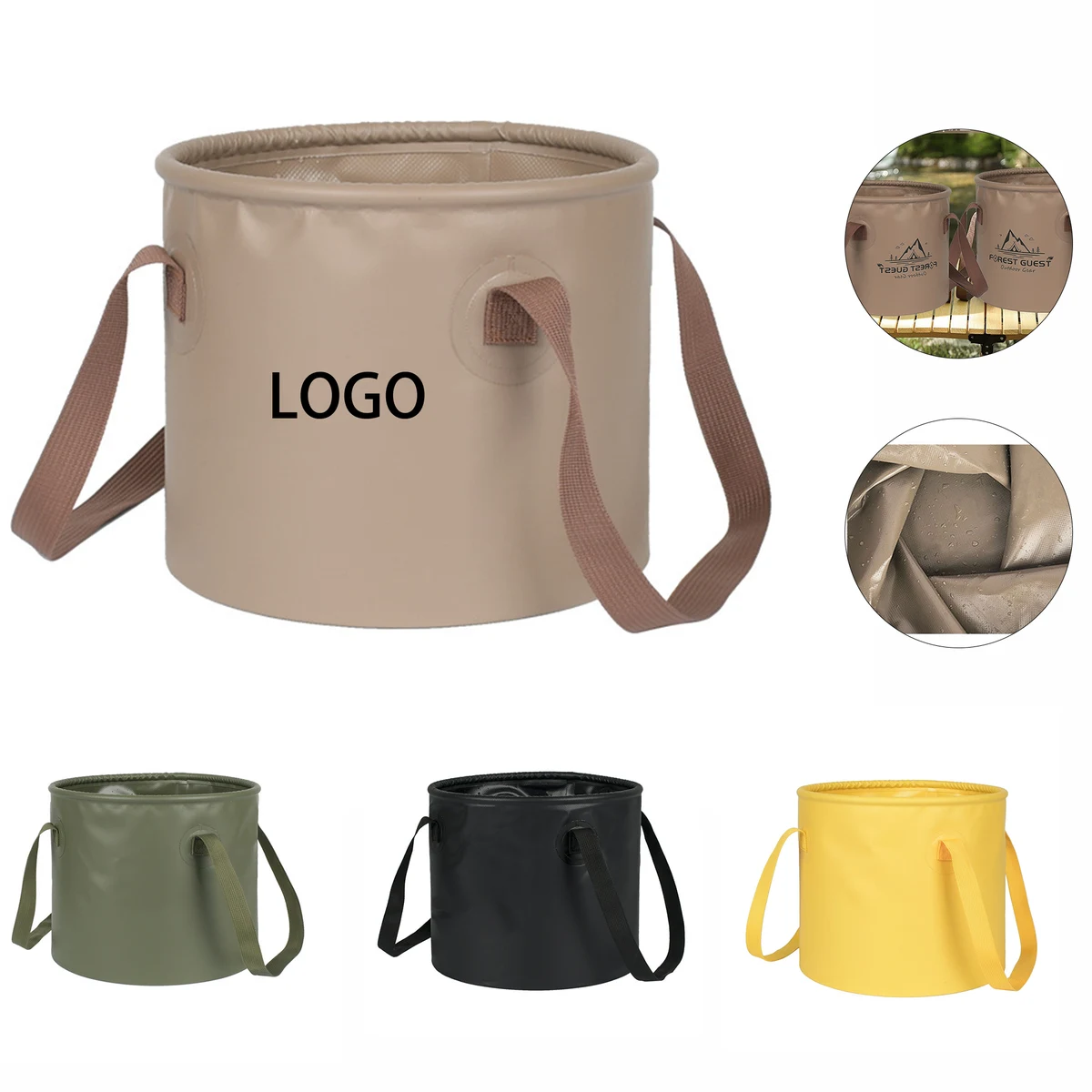 Outdoor Folding Bucket MOQ 1pcs 1