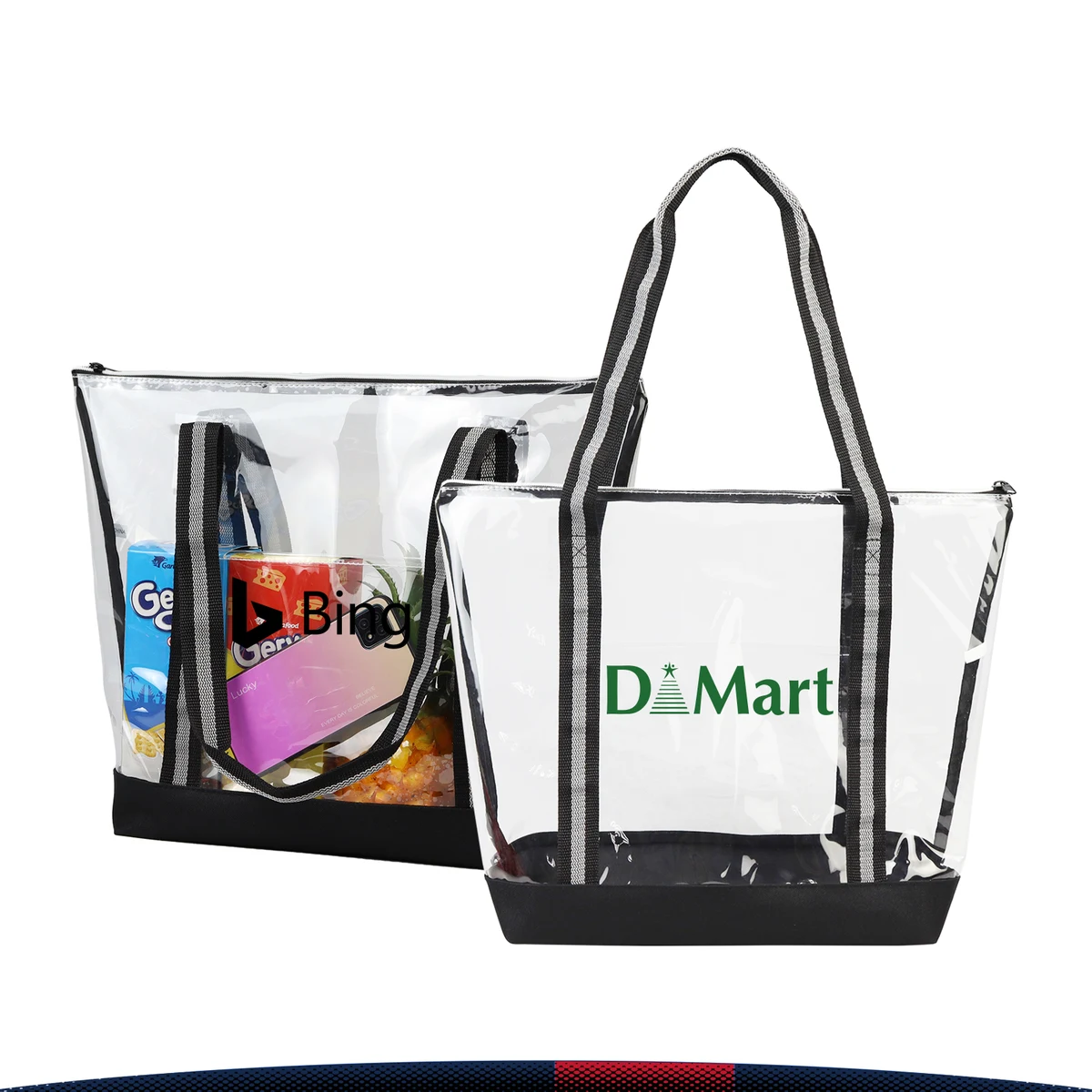 Rnelis Clear Tote Bag 1