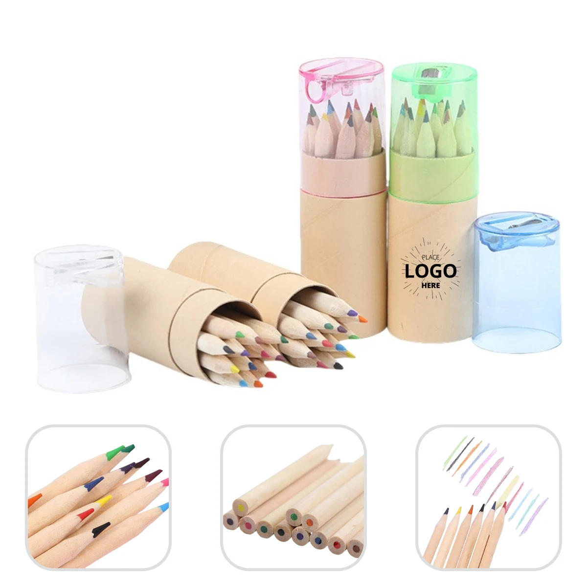Colored Pencils with Sharpener 1