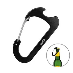 8# Keychain Carabiner With Integrated Bottle Opener 1
