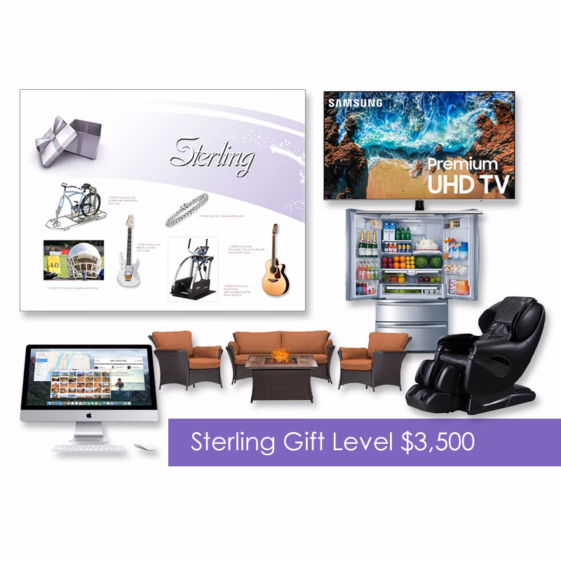$3,500 Gift of Choice (Sterling Level) Gift Booklet