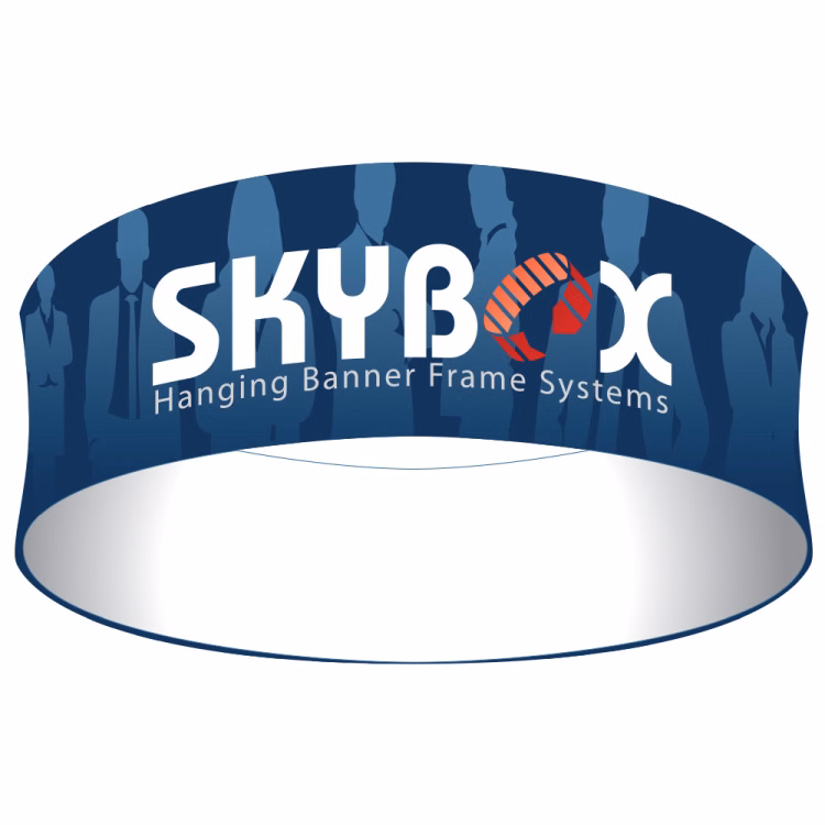 Hanging Banners (Circle) 72in H; 12ft D