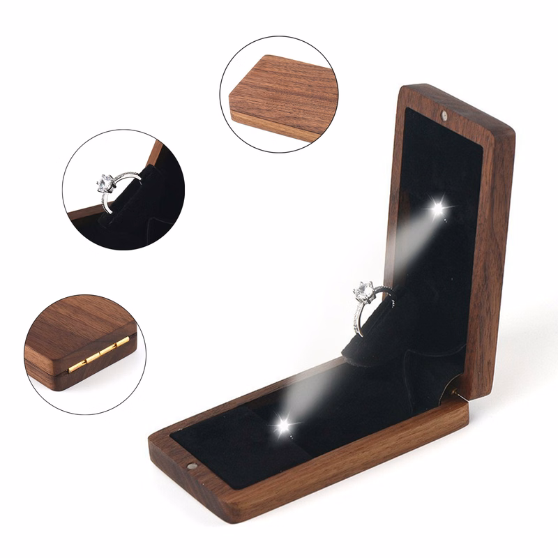 Wood Proposal Ring Box