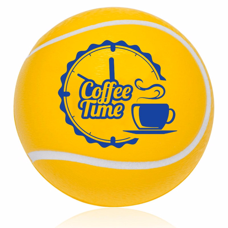 Tennis Ball Stress Balls w/ Custom Logo Stress Reliever