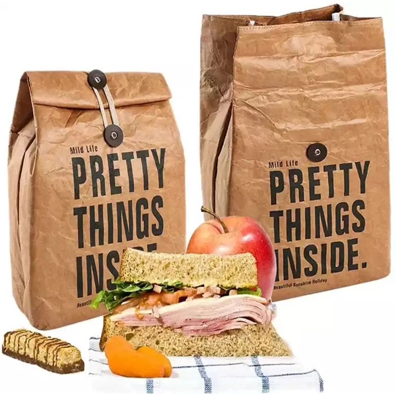 Reusable Waterproof Insulated Cooler Freezable Lunch Bag 1