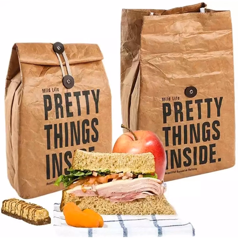 Reusable Waterproof Insulated Cooler Freezable Lunch Bag