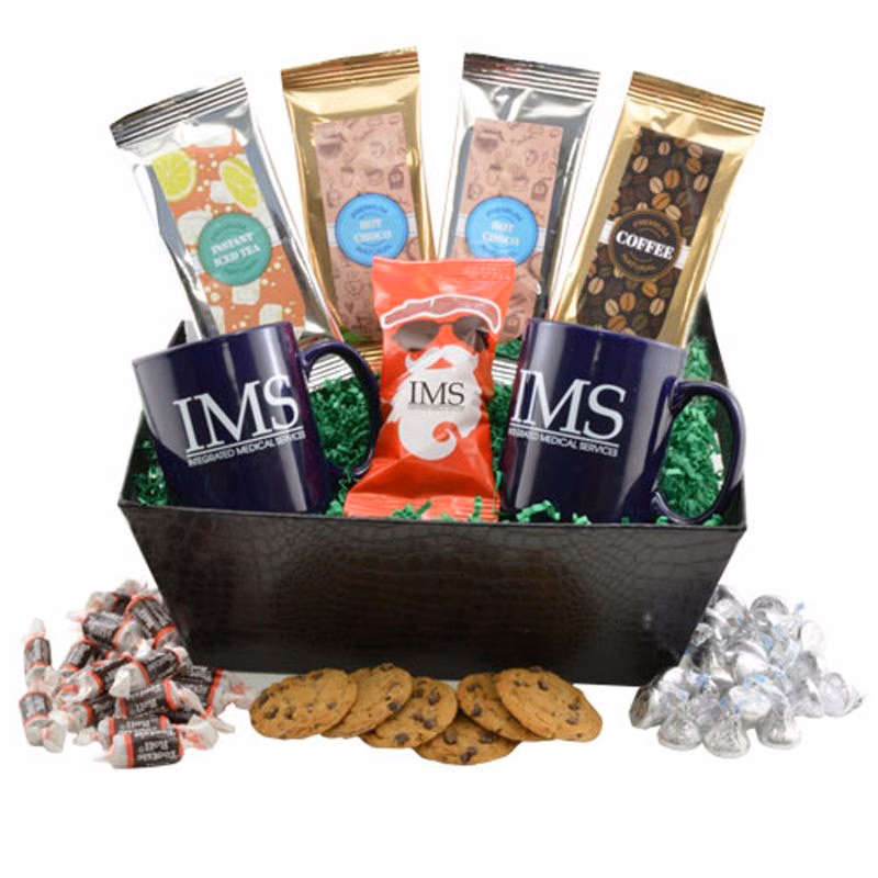 Tray withMugs and Choc Chip Cookies
