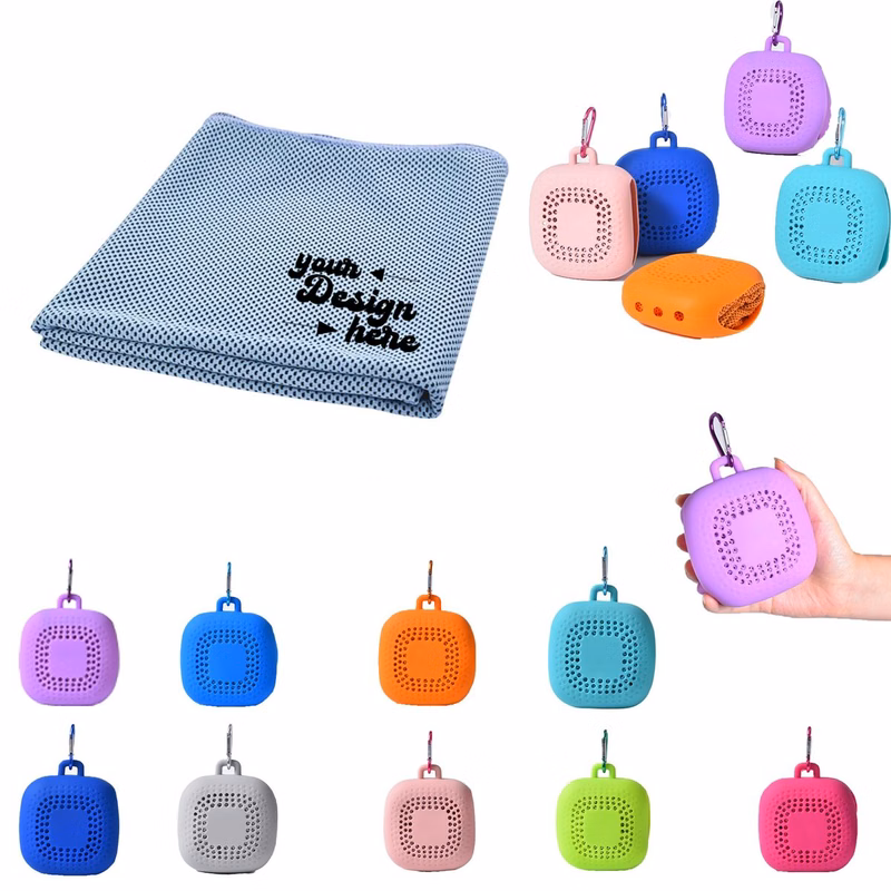Instant Chill Cooling Towel for Hot Workouts