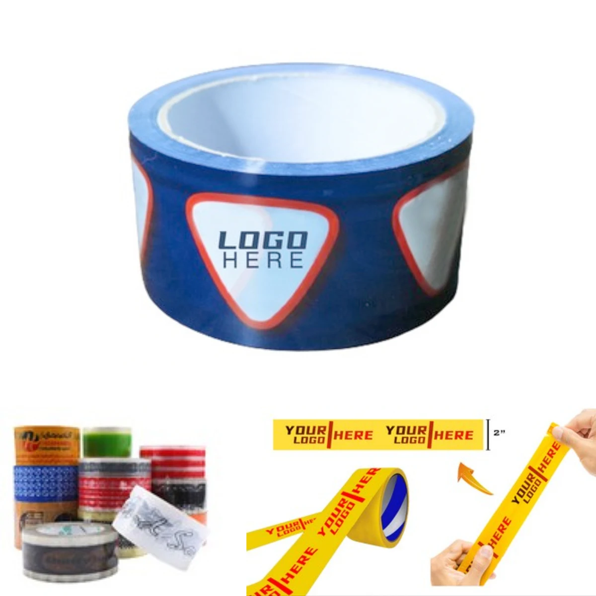 Custom Full Color Adhesive Packing Tape 1