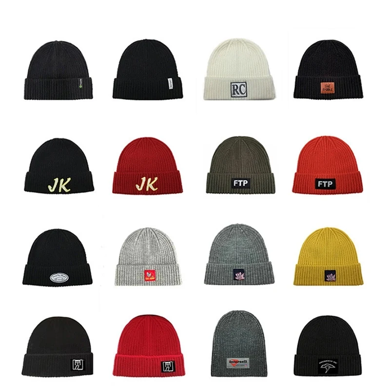 Winter Hats for Men Cuff Fleece Beanie 1