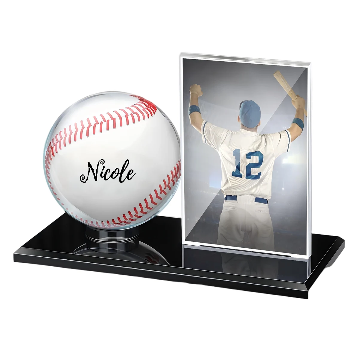 Acrylic Baseball Display Stand 1