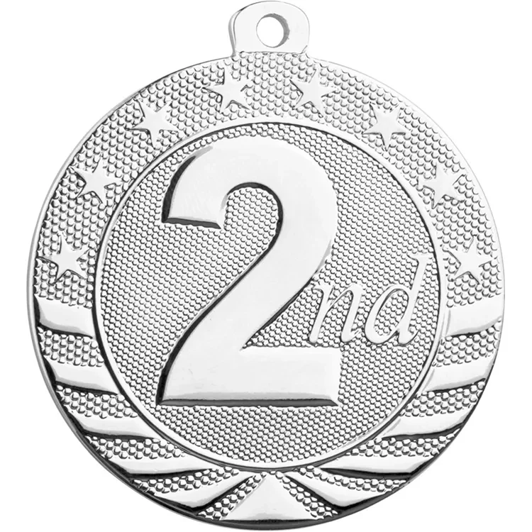 2" Starbrite Second Place Medal 1