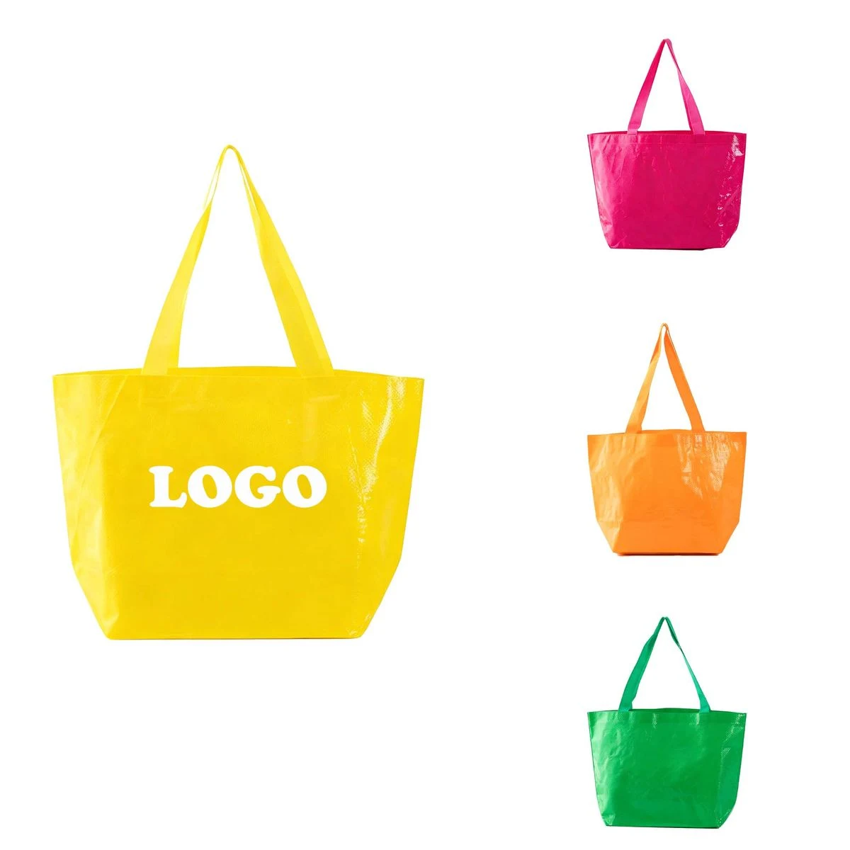 MOQ 20 Piece PP Woven Tote Bag 1