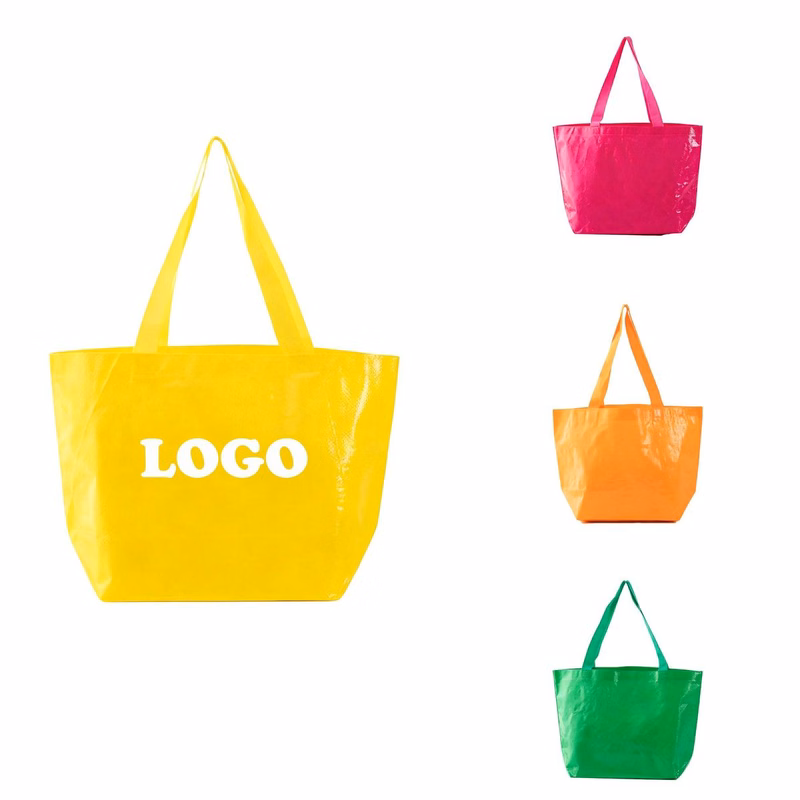 MOQ 20 Piece PP Woven Tote Bag