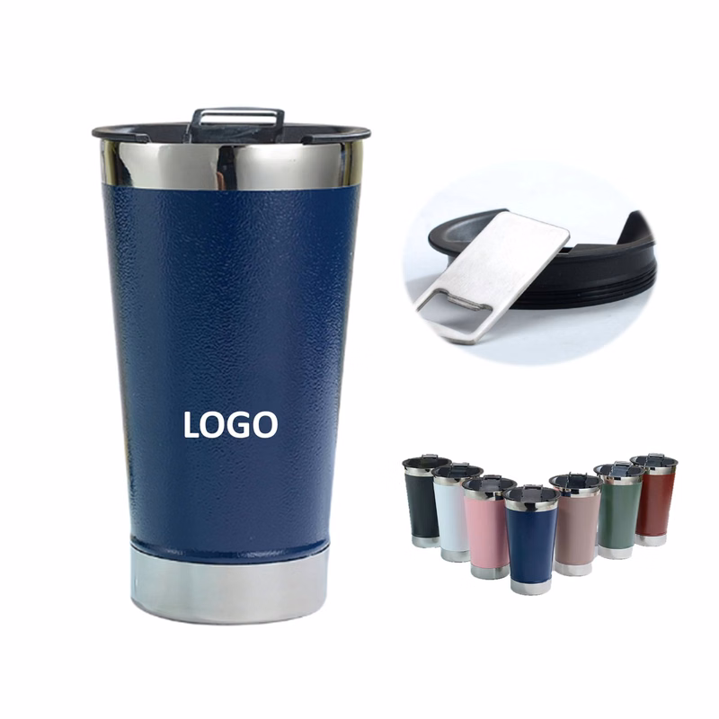 Stainless Steel 20oz Tumbler With Bottle Opener