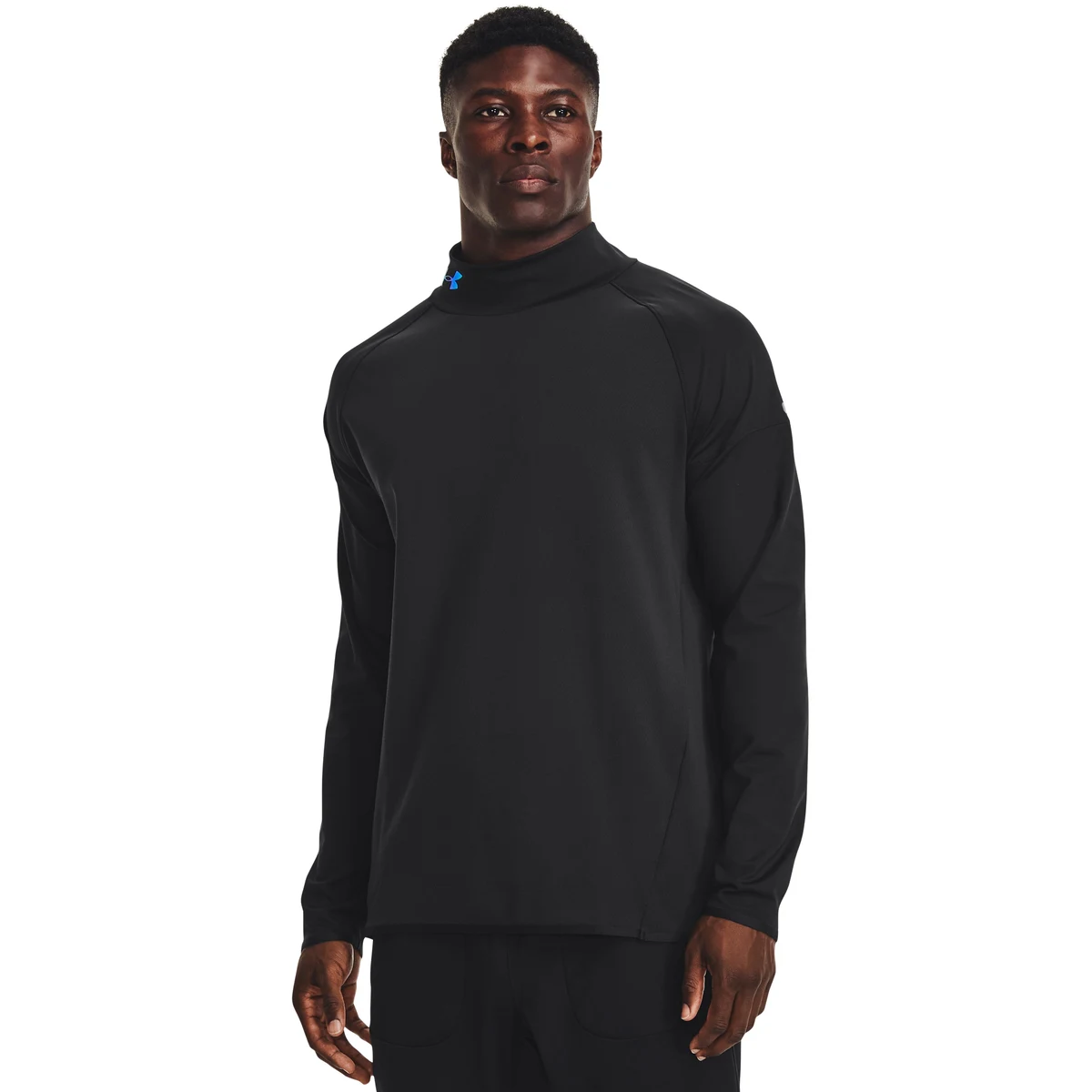 Men's UA RUSH Warm-Up Mock, custom hoodie or sweatshirt with logo imprint 1