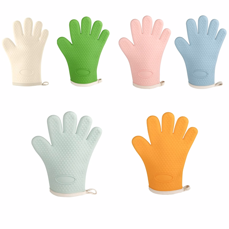 Silicone Heat Insulated Gloves