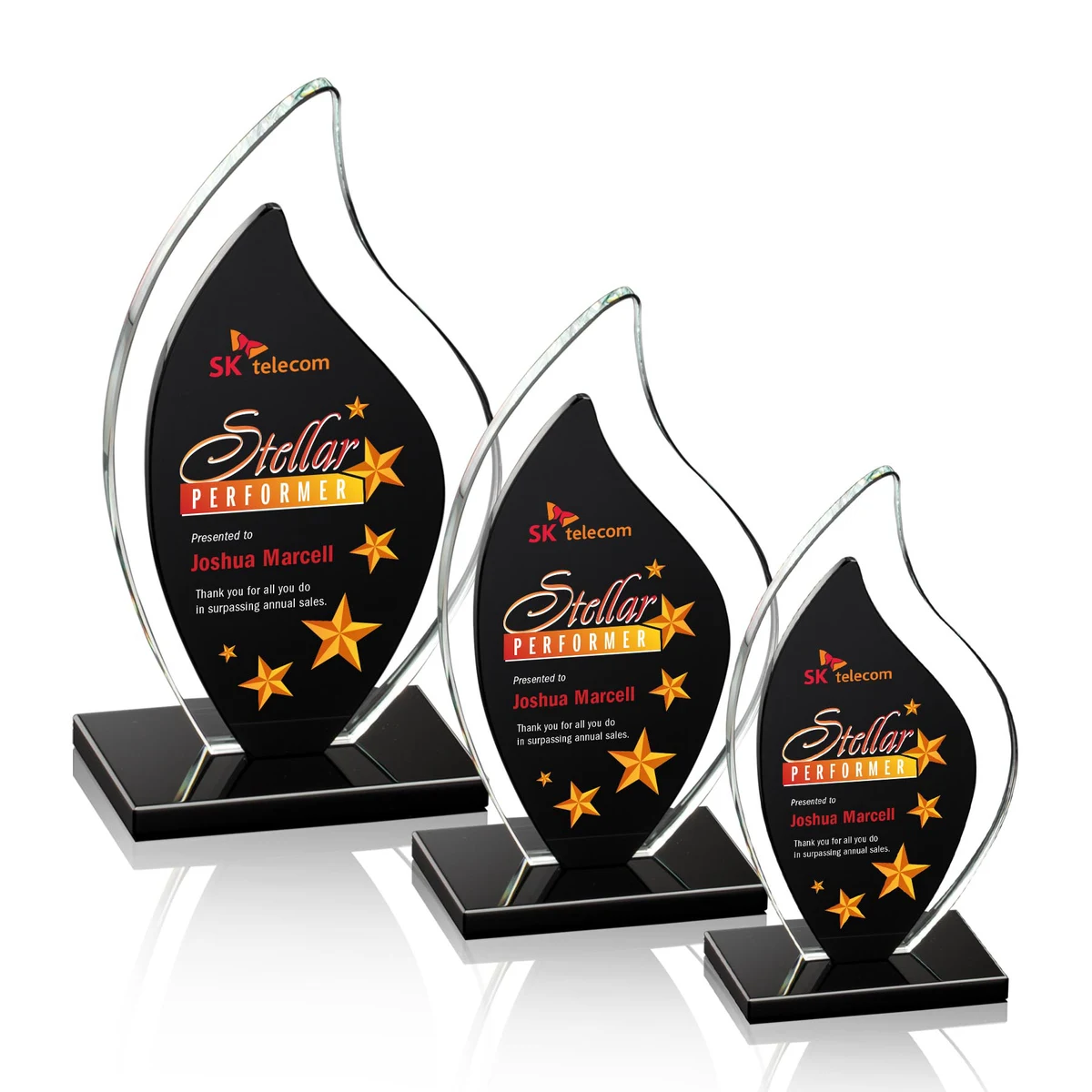 Flamingo VividPrint™ Award - Black 1
