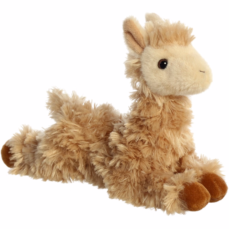 8" Brown Llama