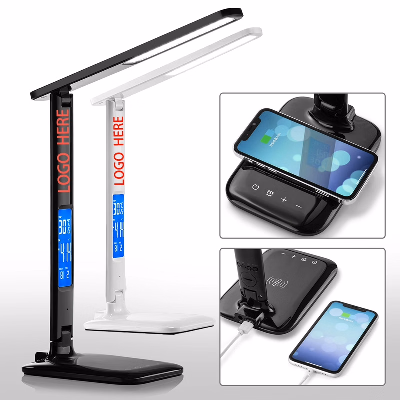 Led Desk Lamp With Wireless Charger