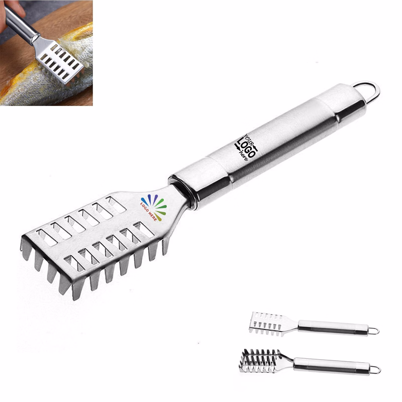 Full-Color Portable Fish Scaler Remover Brushes